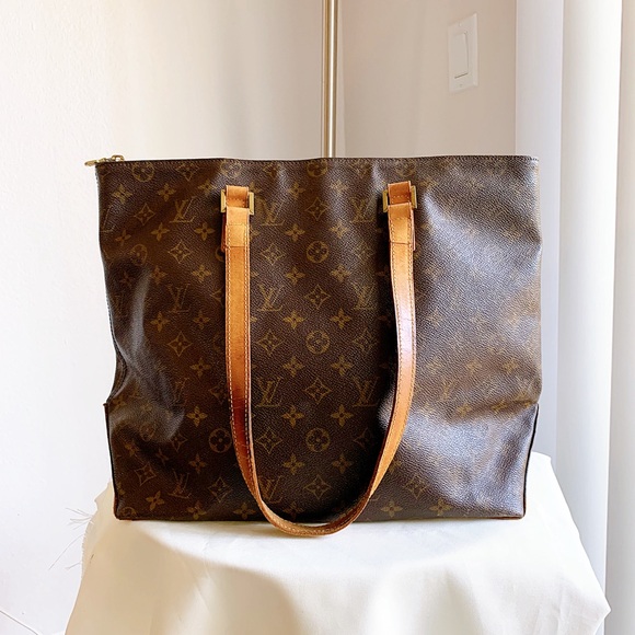 Louis Vuitton Monogram Coated Canvas Cabas Mezzo Bag - Picture 2 of 16